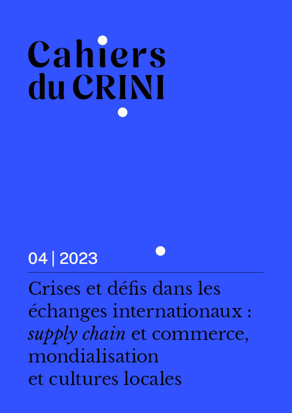 couverture du numéro 4 de Cahiers du CRINI