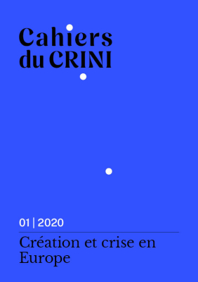 couverture du numéro 1 de Cahiers du CRINI